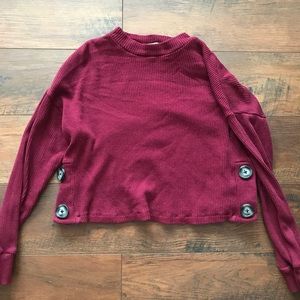 Cropped long sleeve